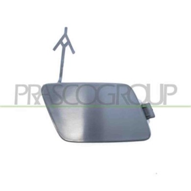 AD0451236_2.JPG Tappo Coprigancio Traino Anteriore Nero Liscio Da Primerizzare Per Audi A6 (c8) Dal 2019