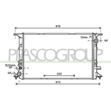 AD064R001_1.JPG Radiatore Per Audi A8 (4h) Dal 2010 Al 2013