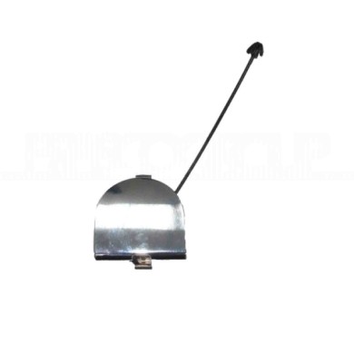 FT0301287_FT0301255_1.jpg Kit Modanatura Centrale Paraurti Posteriore Cromata + Tappo Coprigancio Traino Compatibile Per 500 Dal