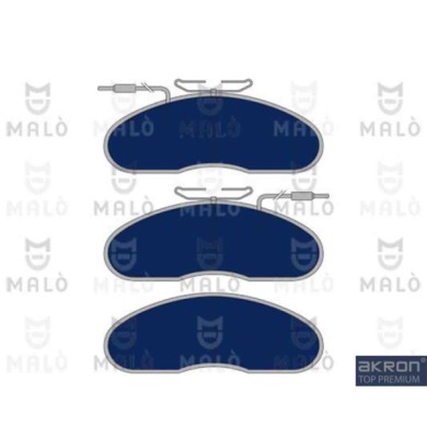 NEUTRO.jpg Kit pastiglie freno, Freno a disco 1050985 AKRON-MALO' per NISSAN