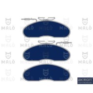 Kit pastiglie freno, Freno a disco 1050985 AKRON-MALO' per NISSAN