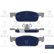 Kit pastiglie freno, Freno a disco 1051172 AKRON-MALO' per RENAULT DACIA