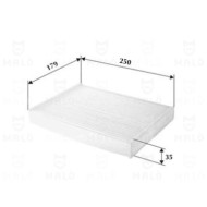 NEUTRO.jpg Filtro, Aria abitacolo 1532121 AKRON-MALO' per RENAULT NISSAN DACIA