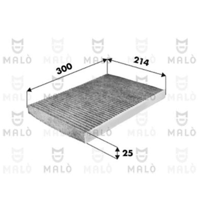 NEUTRO.jpg Filtro, Aria abitacolo 1532532 AKRON-MALO' per ALFA ROMEO MASERATI