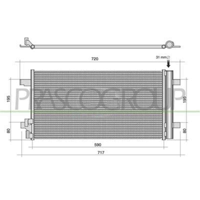AD124C001_2.JPG Condensatore Per Audi A1 Dal 2018