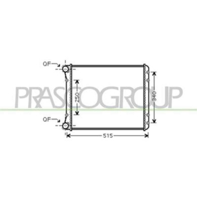 AD302R002_1.JPG Radiatore Per Audi A2 Dal 1999 Al 2005