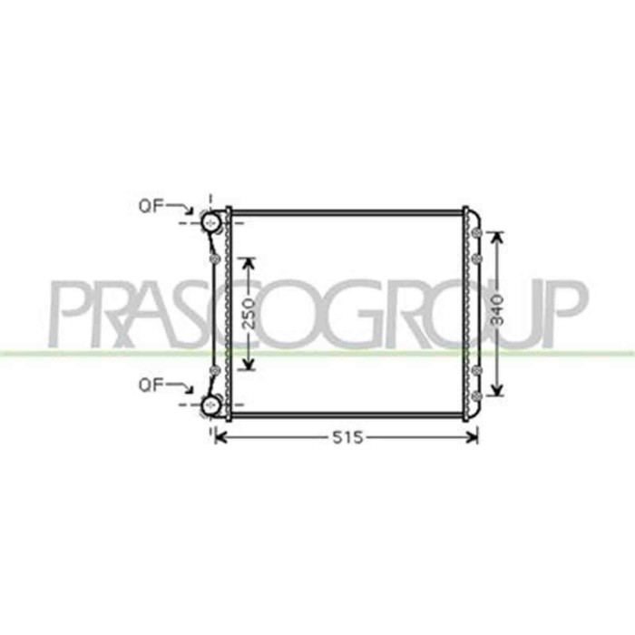 AD302R002_1.JPG Radiatore Per Audi A2 Dal 1999 Al 2005