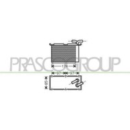 AD320N003_1.JPG Intercooler Per Audi A3 3/5 Porte (8p/8pa) Dal 2003 Al 2008
