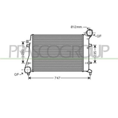 AD320N004_1.JPG Intercooler Per Audi A3 3/5 Porte (8p/8pa) Dal 2003 Al 2008