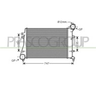 Intercooler Per Audi A3 3/5 Porte (8p/8pa) Dal 2003 Al 2008