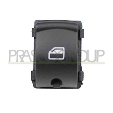 AD320WS05_1.JPG Interruttore Alzacristallo Nero Per Audi A6 Dal 2004 Al 2008