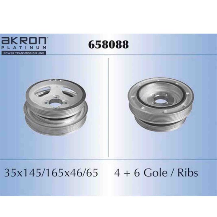 NEUTRO.jpg Puleggia cinghia, Albero a gomiti 658088 AKRON-MALO' per FIAT
