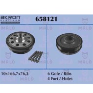 Puleggia cinghia, Albero a gomiti 658121 AKRON-MALO' per BMW