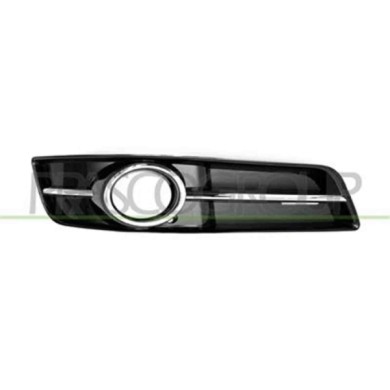 GUIDA_ALLA_SCELTA.JPG Griglia Destra Paraurti Nera Lucida Per Audi A3 3/5 Porte (8p/8pa) Dal 2008 Al 2012