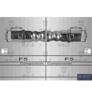 Flessibile del freno 80242 AKRON-MALO' per VW MERCEDES-BENZ
