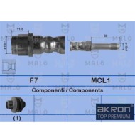 NEUTRO.jpg Flessibile del freno 80895 AKRON-MALO' per VW