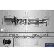 Flessibile del freno 8359 AKRON-MALO' per FIAT