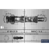 Flessibile del freno 8413 AKRON-MALO' per FIAT