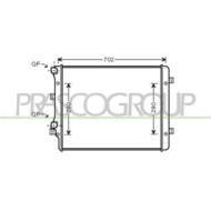AD322R015_1.JPG Radiatore Per Audi A3 3/5 Porte (8p/8pa) Dal 2008 Al 2012