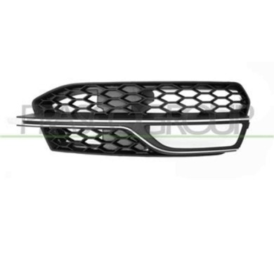 GUIDA_ALLA_SCELTA.JPG Griglia Destra Nera Paraurti Anteriore Per Audi A3 3/5 Porte (8v1/8va) Dal 2012 Al 2016