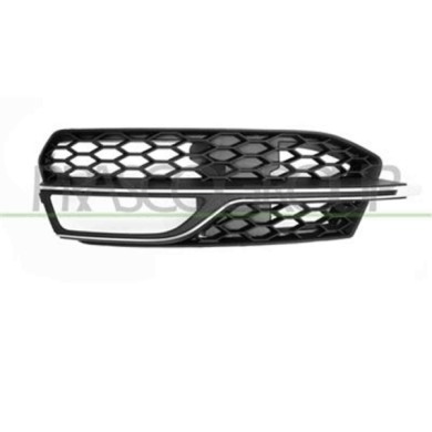 GUIDA_ALLA_SCELTA.JPG Griglia Sinistra Nera Paraurti Anteriore Per Audi A3 3/5 Porte (8v1/8va) Dal 2012 Al 2016