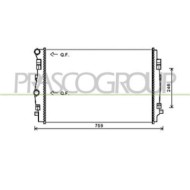 Radiatore Per Audi A3 3/5 Porte (8v1/8va) Dal 2012 Al 2016