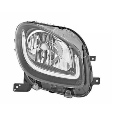LIBRETTO_RICHIESTA_TARGA.JPG Proiettore H4 C/luce Diurna A Led Per Smart Fortwo Lato Destro Dal 2014/11