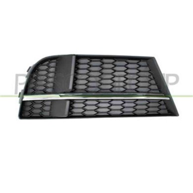 GUIDA_ALLA_SCELTA.JPG Griglia Destra Paraurti Nera Per Audi A3 3/5 Porte (8vf/8vk) Dal 2016 Al 2020