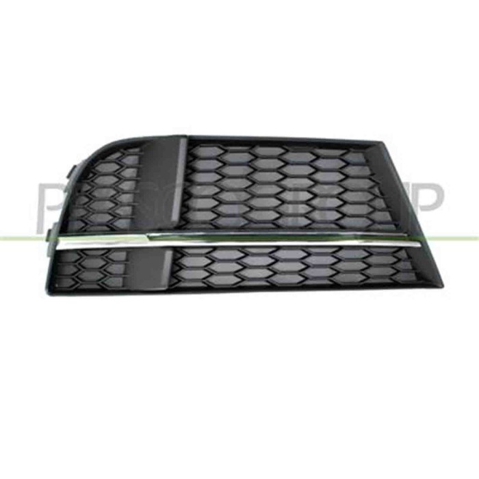 GUIDA_ALLA_SCELTA.JPG Griglia Destra Paraurti Nera Per Audi A3 3/5 Porte (8vf/8vk) Dal 2016 Al 2020