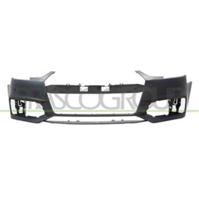 AD4001021_1.JPG Paraurti Anteriore Con Primer Per Audi A4 (b9) S-line Dal 2015 Al 2018
