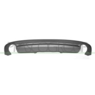 Spoiler Paraurti Posteriore Verniciato Argento Con Scarico Singolo Destra O Sinistra Per Audi A4 (b9) S-line Dal 2015 Al 2018