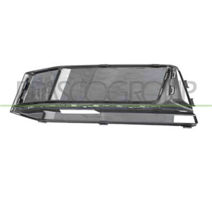 AD4002113_1.JPG Griglia Destra Paraurti Nera Per Audi A4 (b9) S-line Dal 2015 Al 2018