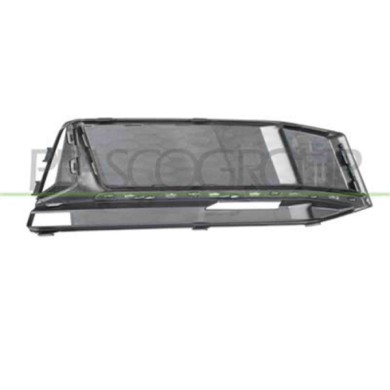 AD4002114_1.JPG Griglia Sinistra Paraurti Nera Per Audi A4 (b9) S-line Dal 2015 Al 2018