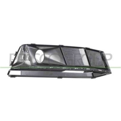 AD4002124_1.JPG Griglia Sinistra Nera Paraurti Anteriore Per Audi A4 (b9) S-line Dal 2015 Al 2018
