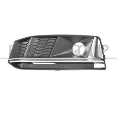 AD4002124_2.JPG Griglia Sinistra Nera Paraurti Anteriore Per Audi A4 (b9) S-line Dal 2015 Al 2018