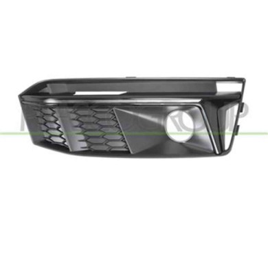 AD4002135_2.JPG Griglia Destra Paraurti Nera Per Audi A4 (b9) S-line Dal 2015 Al 2018
