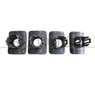 Kit Supporto Sensori Destro+sinistro Per Audi Q3 (8u) Dal 2011 Al 2014