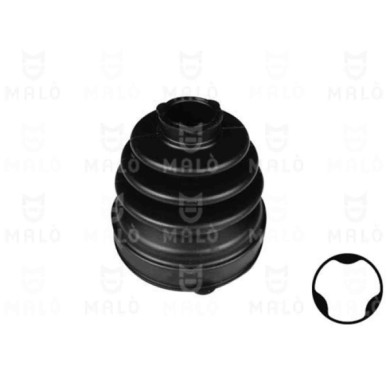 NEUTRO.jpg Cuffia, Semiasse 193811 AKRON-MALO' per AUDI VW SEAT SKODA