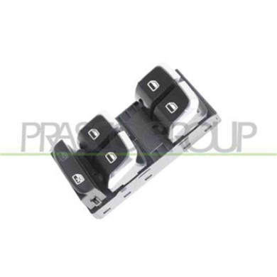 GUIDA_ALLA_SCELTA.JPG Pulsantiera Nera/bordo Cromato Per Audi Q3 (8u) Dal 2011 Al 2014