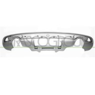 Spoiler Paraurti Posteriore Verniciato Argento Con Scarico Singolo Destra O Sinistra Per Audi Q5 (8r) Dal 2012 Al 2016