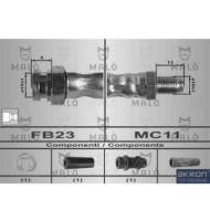 Flessibile del freno 80184 AKRON-MALO' per FIAT LANCIA