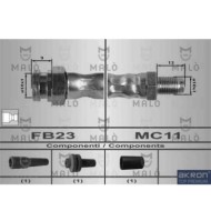 NEUTRO.jpg Flessibile del freno 80262 AKRON-MALO' per FIAT