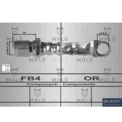 NEUTRO.jpg Flessibile del freno 8320 AKRON-MALO'