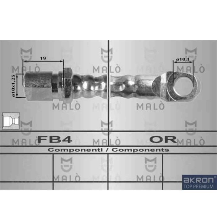 NEUTRO.jpg Flessibile del freno 8320 AKRON-MALO'