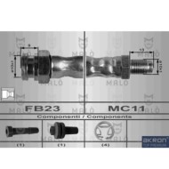 Flessibile del freno 8564 AKRON-MALO' per FIAT
