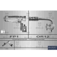 Flessibile del freno 8578 AKRON-MALO' per FORD