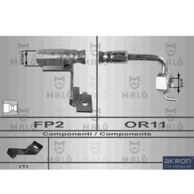 NEUTRO.jpg Flessibile del freno 8582 AKRON-MALO' per FORD