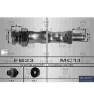 Flessibile del freno 8606 AKRON-MALO' per FIAT