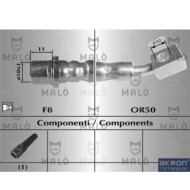 Flessibile del freno 8937 AKRON-MALO' per OPEL