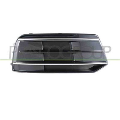 AD8242123_2.JPG Griglia Destra Paraurti Grigio Lucido Scuro Per Audi Q5 (80a) Dal 2017 Al 2020